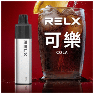 RELX悅刻GA8000口拋棄式一次性電子煙-免充電陶瓷霧化芯超順口【可樂】