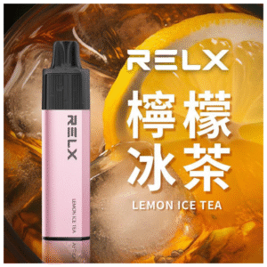 RELX悅刻GA8000口拋棄式一次性電子煙-免充電陶瓷霧化芯超順口【檸檬冰茶】