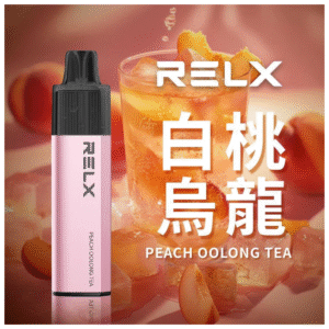 RELX悅刻GA8000口拋棄式一次性電子煙-免充電陶瓷霧化芯超順口【白桃烏龍】